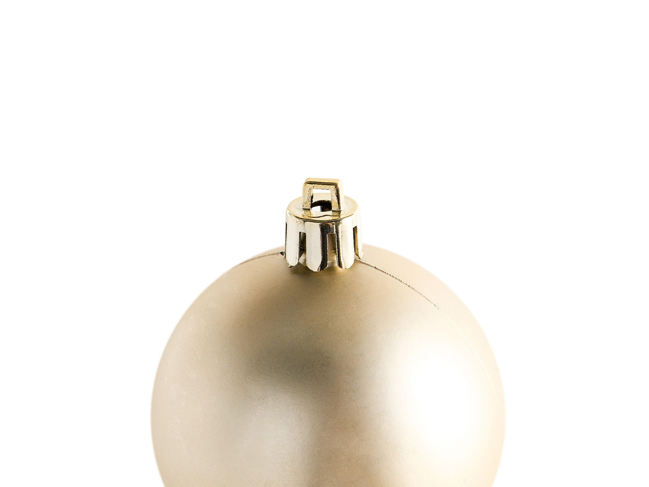 Beliani Set di 60 palline decorative en Materiale sintetico Classico TYIN  