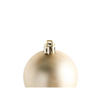 Beliani Set di 60 palline decorative en Materiale sintetico Classico TYIN  