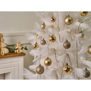 Beliani Set di 60 palline decorative en Materiale sintetico Classico TYIN  