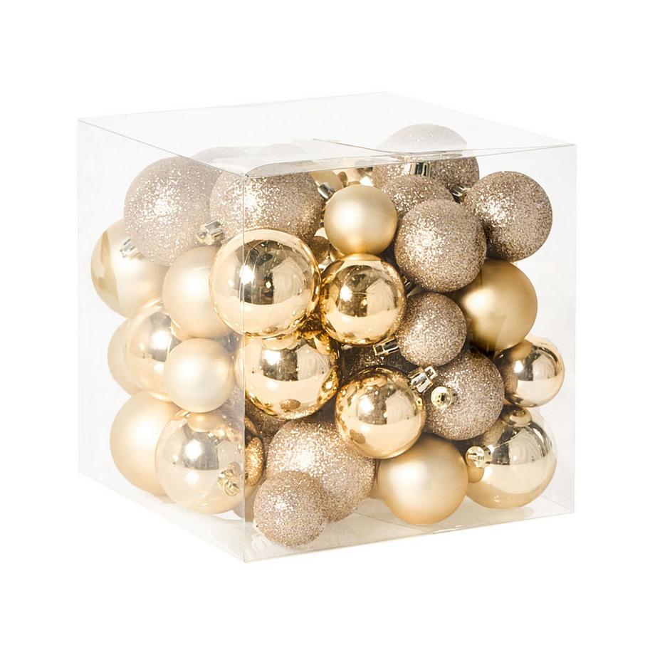 Lot de 60 boules en Matière synthétique Traditionnel TYIN