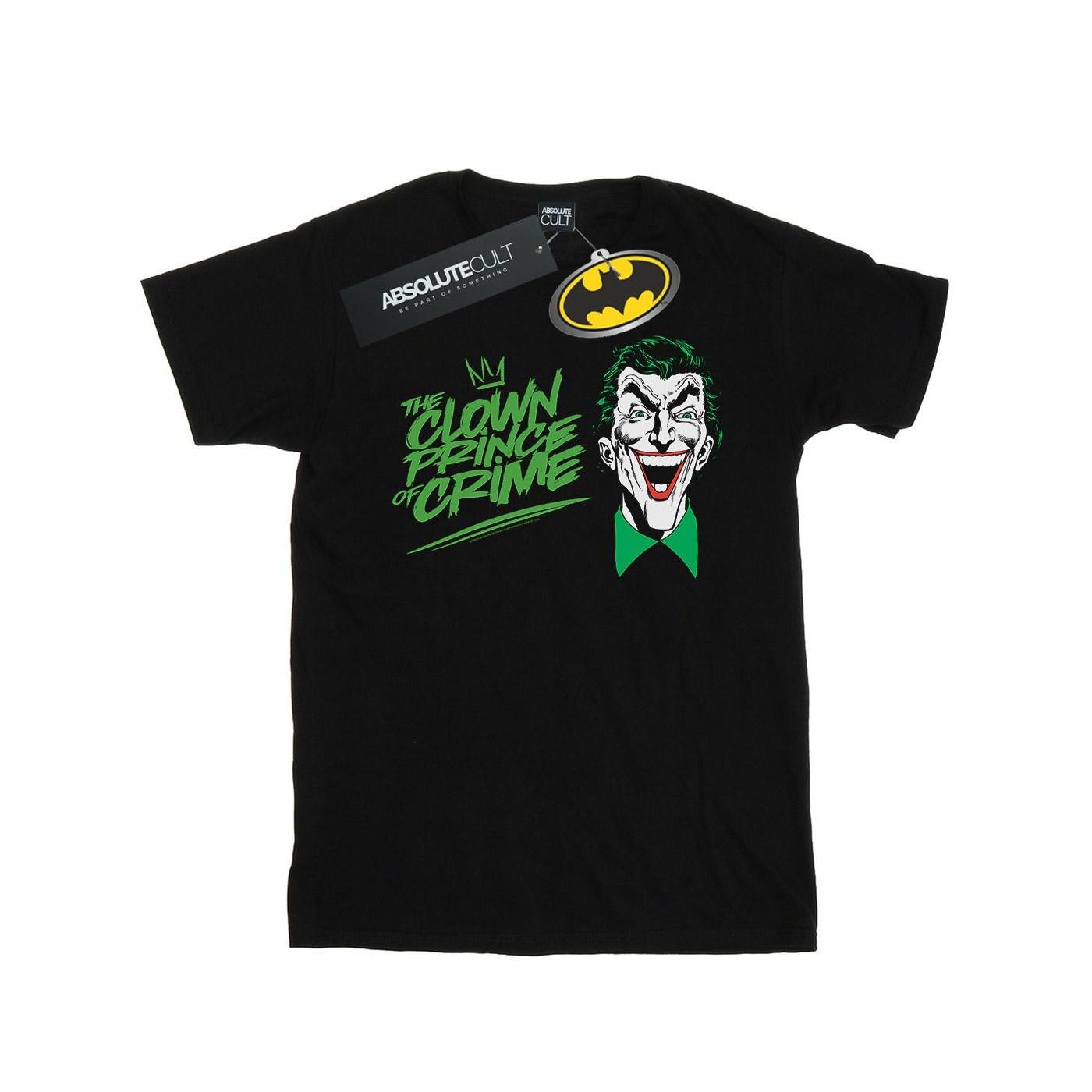 Image of Batman Joker The Clown Prince Of Crime Tshirt Herren Schwarz XXL