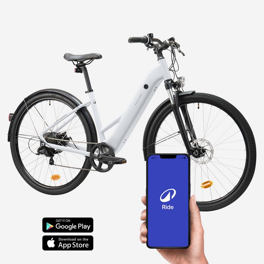 ROCKRIDER  E-Trekkingvelo Hybridbike Aluminiumrahmen 