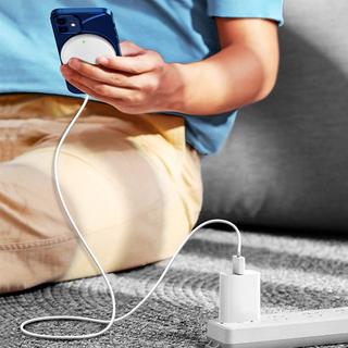 Baseus  Charge induction MagSafe Baseus Blanc 