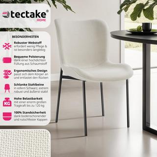 Tectake Chaise rembourrée Tessa  