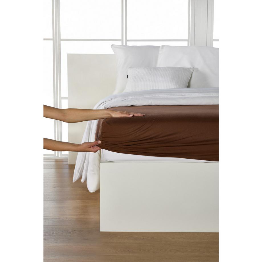 Living Home Boxspring Feinjersey Fixleintuch  