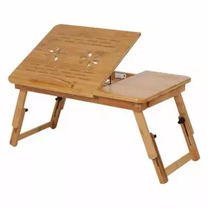 Table pour ordinateur portable ajustable - Bois