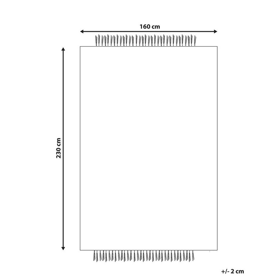 Beliani Tapis en Laine  ATLANTI  