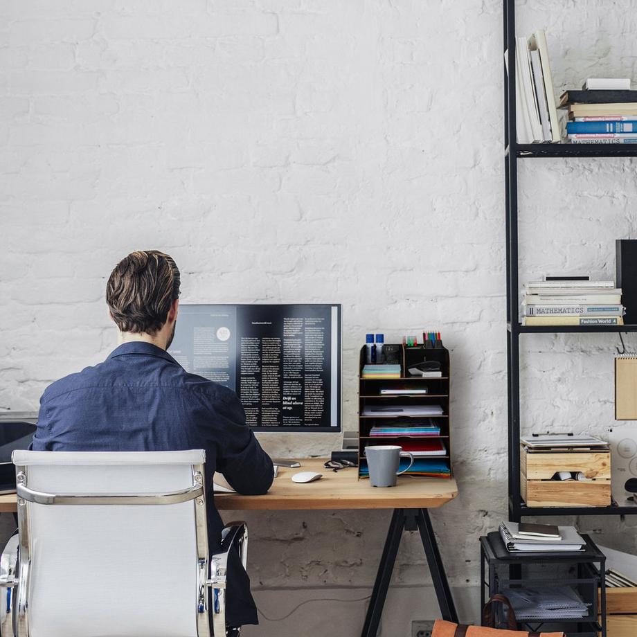 B2X Organiseur de bureau avec compartiment de rangement  