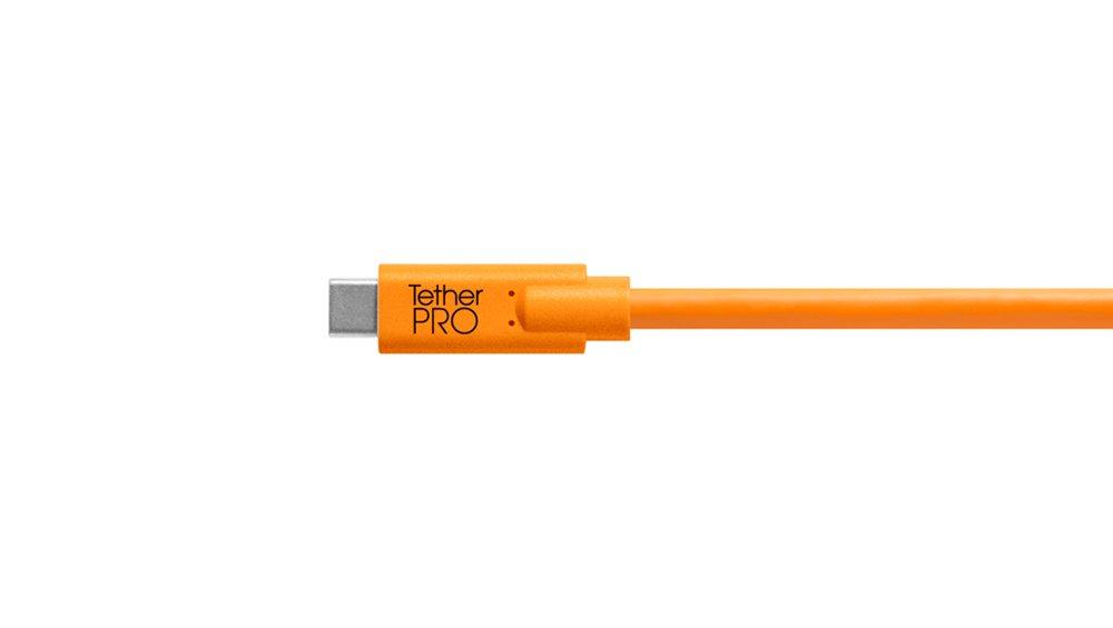 Tether Tools  Tether Tools CUC10-ORG USB Kabel 3 m USB 3.2 Gen 1 (3.1 Gen 1) USB C Orange 