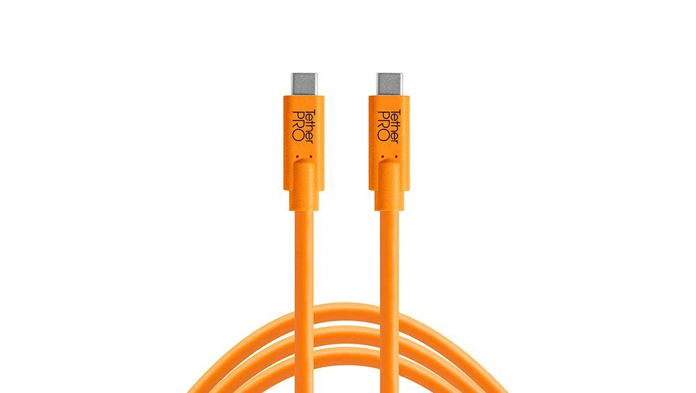 Tether Tools  CUC10-ORG câble USB 3 m USB 3.2 Gen 1 (3.1 Gen 1) USB C Orange 