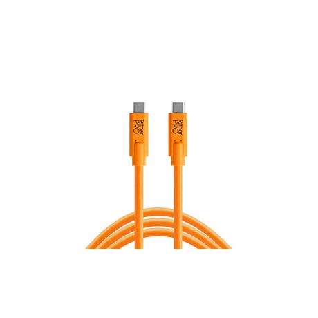 Tether Tools  Tether Tools CUC10-ORG USB Kabel 3 m USB 3.2 Gen 1 (3.1 Gen 1) USB C Orange 