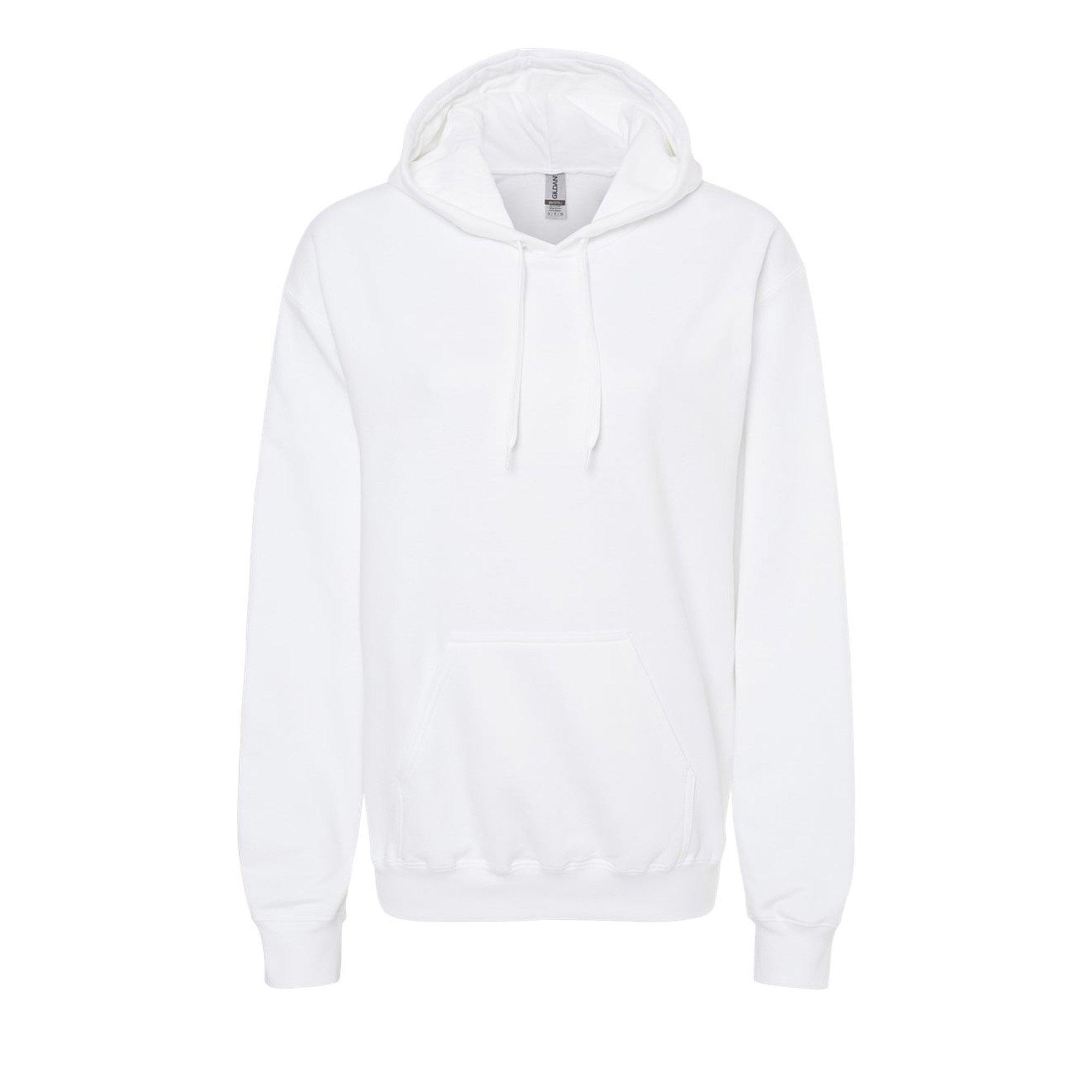 Image of Softstyle Kapuzenpullover Mittelschwer Damen Weiss S