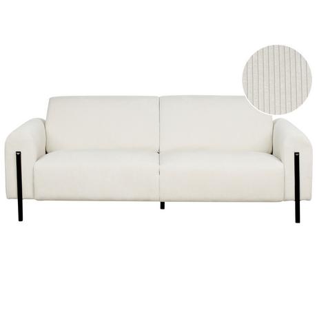 Beliani 3 Sitzer Sofa aus Cord Modern ASKIM  