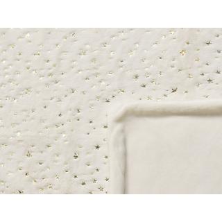 Beliani ALAZEYA Couverture Polaire Moderne en Polyester  