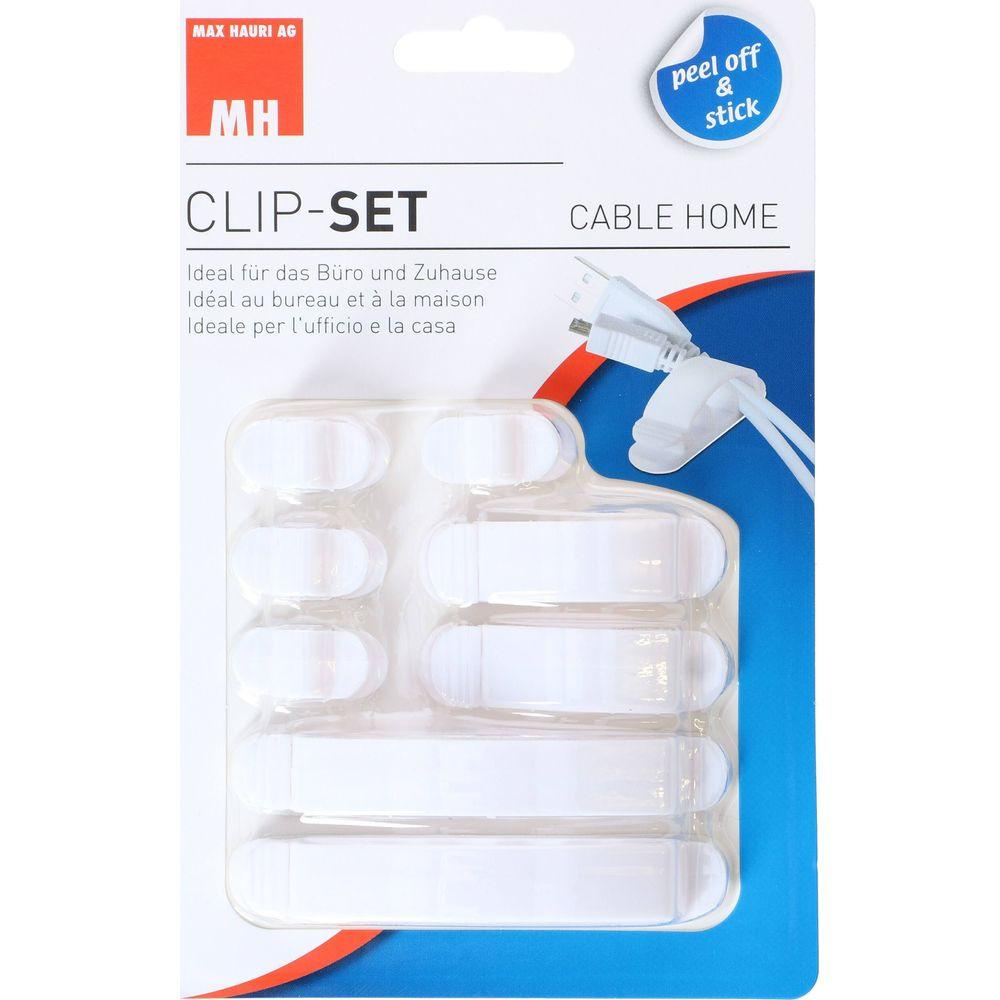 Max Hauri  Kabelhalter Clip Set 