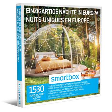 Nuits uniques en Europe - Coffret Cadeau