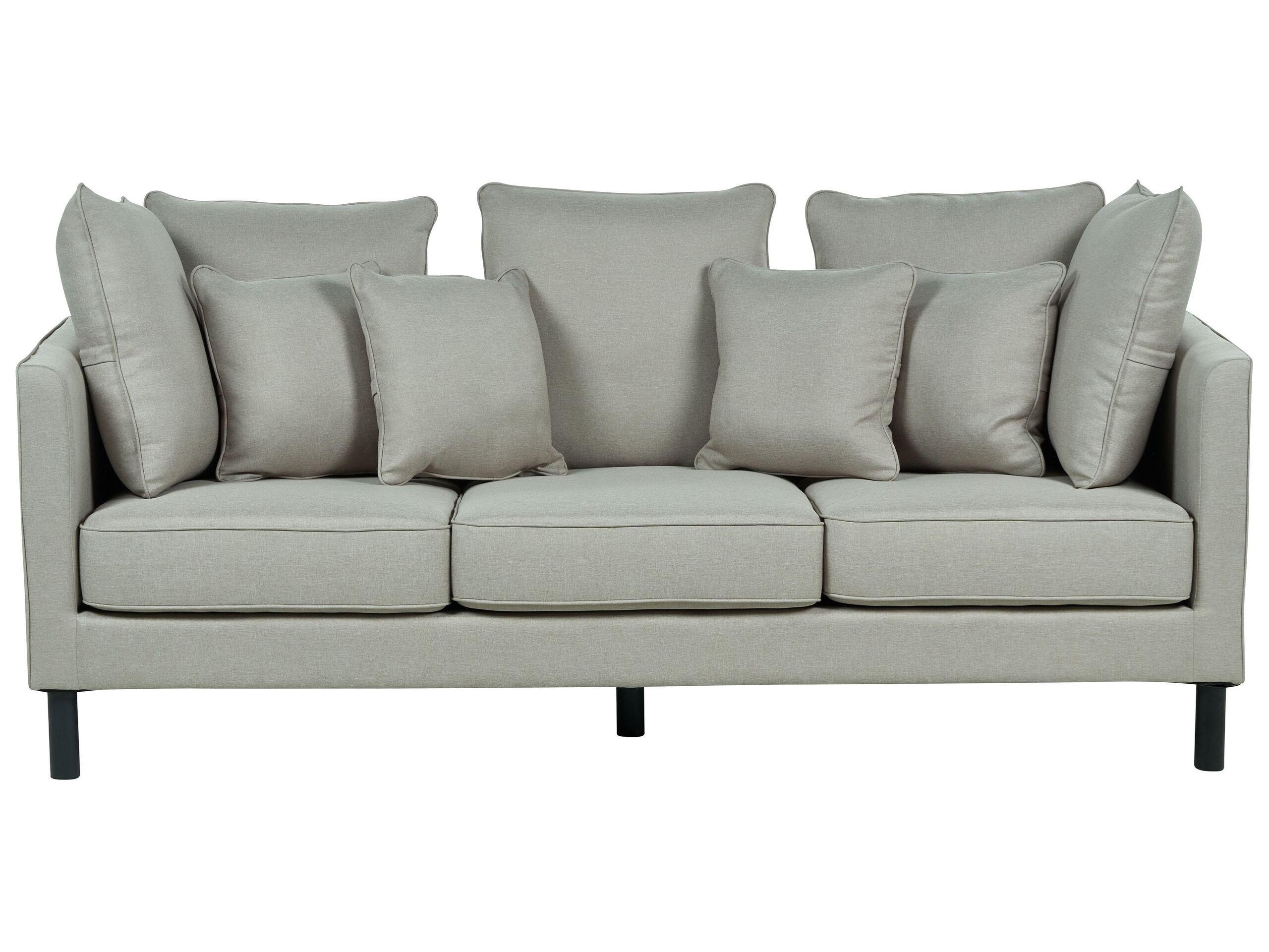 Beliani 3 Sitzer Sofa aus Polyester Retro FENSTAD  