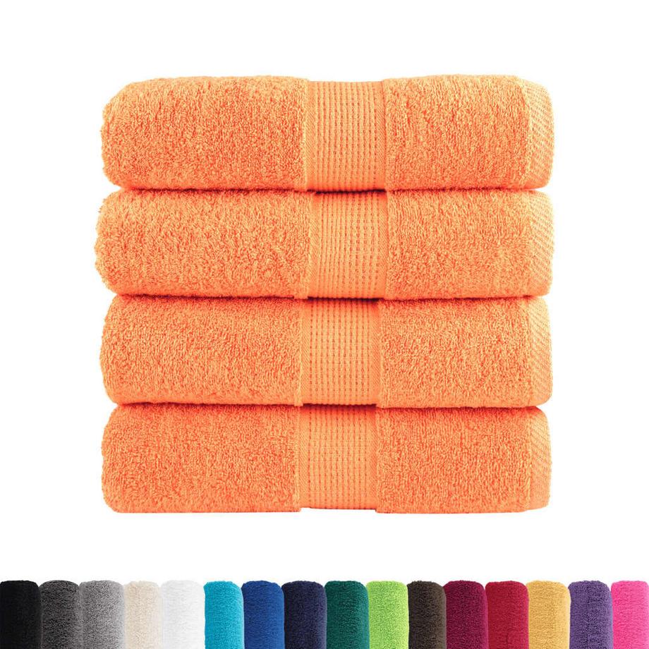 VidaXL Serviette d'invité coton  
