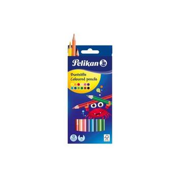 PELIKAN Buntstifte sechseckig 724005 12 Farben