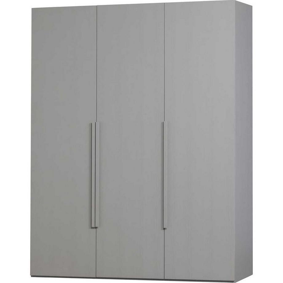 Schrank Rens 3-türig kieselgrau 165x210