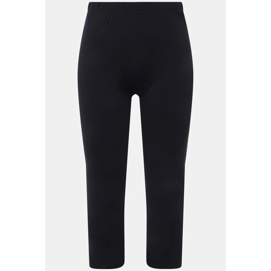 Ulla Popken Pantaloni Capri Lunghezza 7/8 Vita Elastica  
