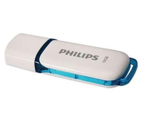 Image of PHILIPS Snow 2.0 USB-Stick 16 GB Weià? und Blau - 16 GB