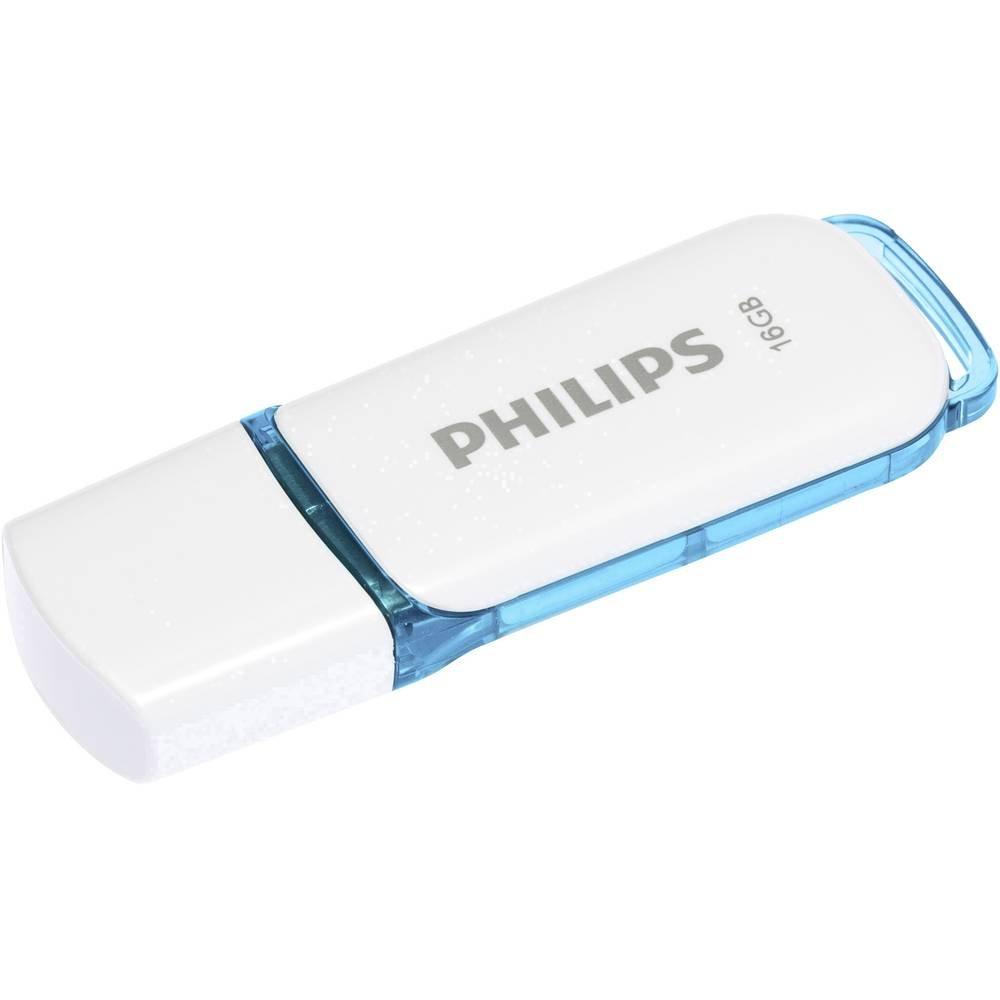 PHILIPS  Snow 2.0 USB-Stick 16 GB WeiàŸ und Blau 