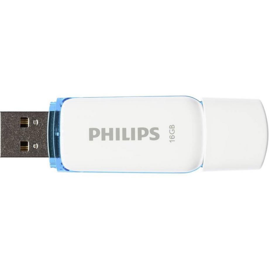 PHILIPS  Snow 2.0 USB-Stick 16 GB WeiàŸ und Blau 