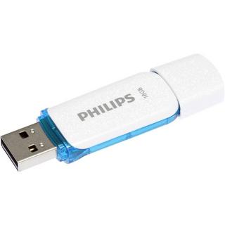 PHILIPS  Snow 2.0 USB-Stick 16 GB WeiàŸ und Blau 
