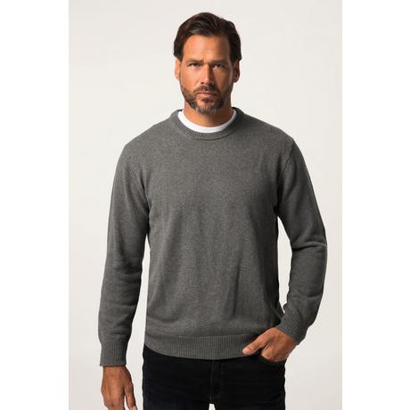 JP1880  Pullover, runder Ausschnitt, JP1880-Stick, Baumwolle 