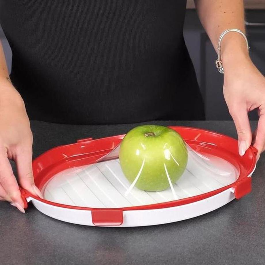 Northio 2x Scatole per alimenti con pellicola di plastica  