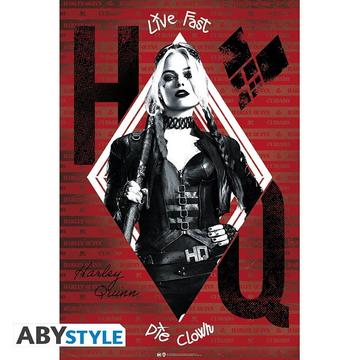Poster - Gerollt und mit Folie versehen - Suicide Squad - Harley Quinn
