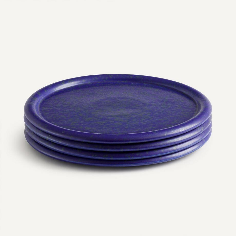 AM.PM 4er-Set flache Teller Battica  