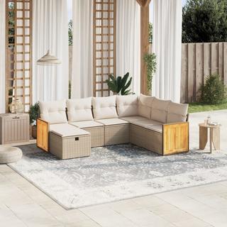 VidaXL Garten sofagarnitur poly-rattan  