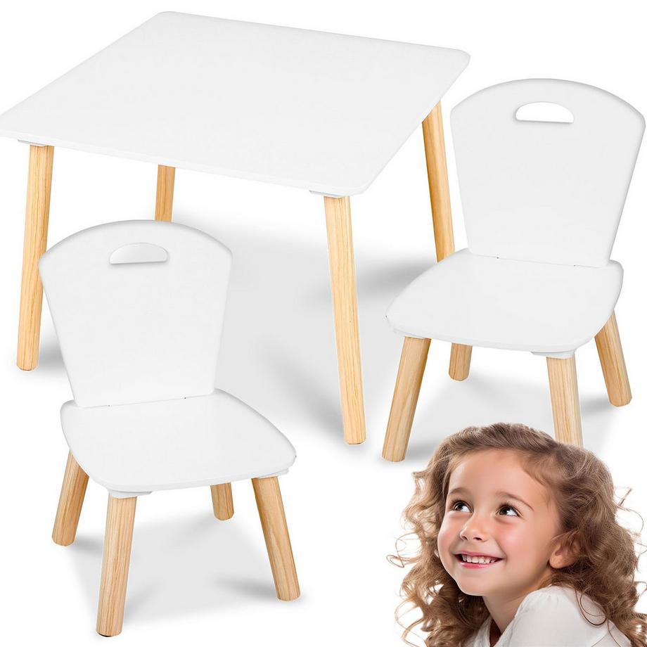 Table Ricokids RC-848 avec deux chaises pour enfants