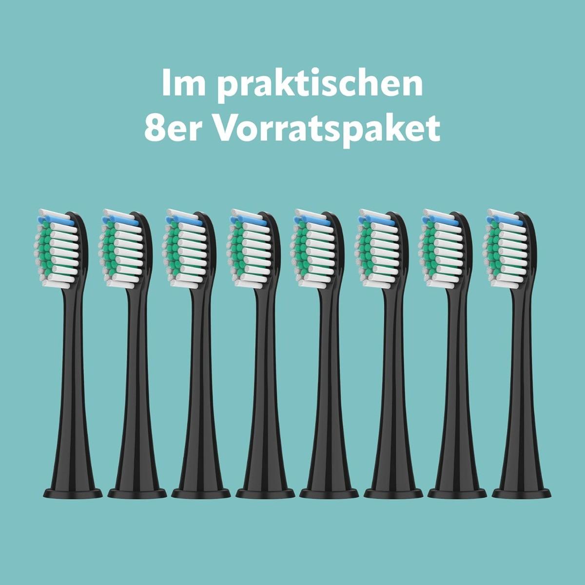 Ora-Care  Ersatzbürsten Standard kompatibel mit Philips 8er Pack 