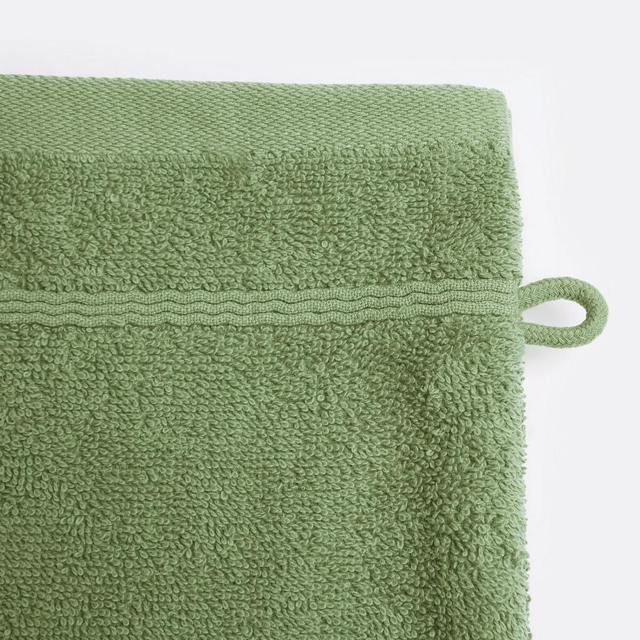 La Redoute Intérieurs Lot 4 gants de toilette éponge bouclette  