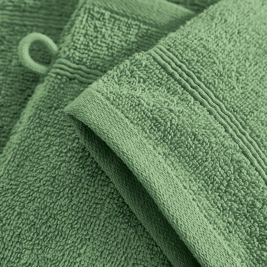 La Redoute Intérieurs Lot 4 gants de toilette éponge bouclette  