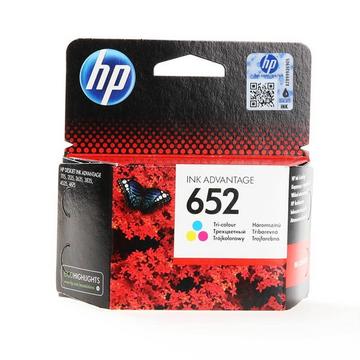 Encre HP F6V24AE 652 tricolore