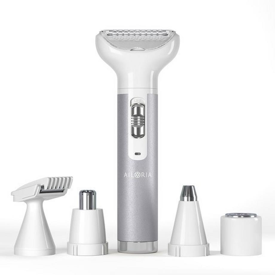 EVAPORE PRO SET Rasoio con diversi attacchi USB - silver cloud