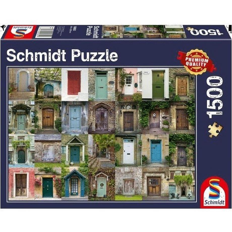 Schmidt Spiele  Portes Schmidt, 1500 pièces - Casse-tête - 12 ans et plus 