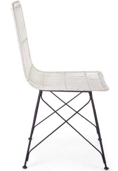 mutoni Chaise Lucila Kubu blanche  