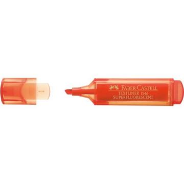 Faber-Castell TEXTLINER 1546 marqueur 1 pièce(s) Pointe fine/biseautée Orange