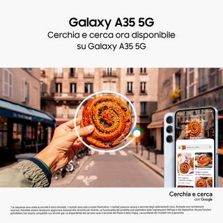 SAMSUNG  Galaxy A35 5G 16,8 cm (6.6") Double SIM hybride Android 14 USB Type-C 8 Go 256 Go 5000 mAh Bleu 