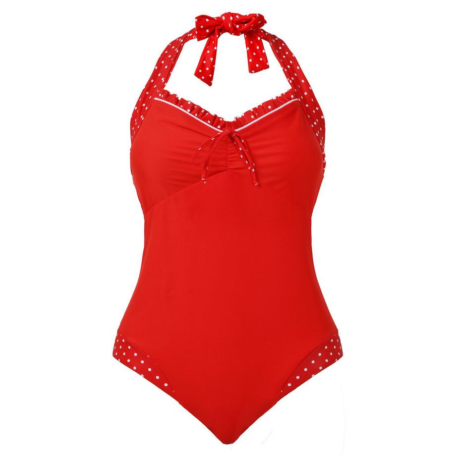 Joe Browns Costume Da Bagno Halterneck A Pois Retrò  