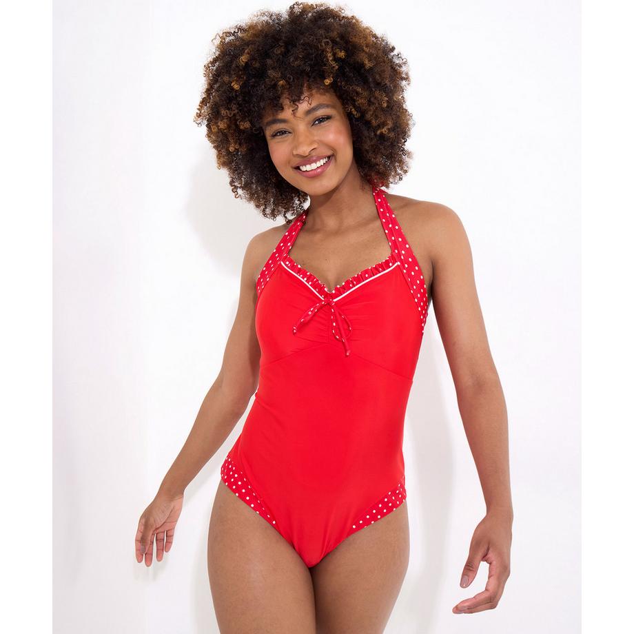 Joe Browns Costume Da Bagno Halterneck A Pois Retrò  