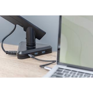 Digitus  DA-90405 support d'écran plat pour bureau 81,3 cm (32") Noir 