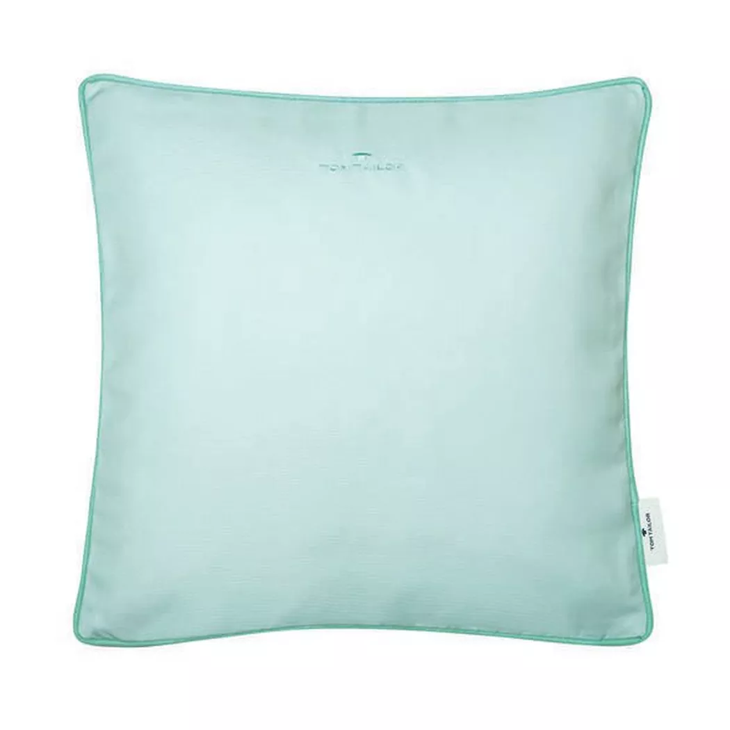 Tom Tailor - Dove Signature Kissenbezug, 40 x 40 cm, Jade