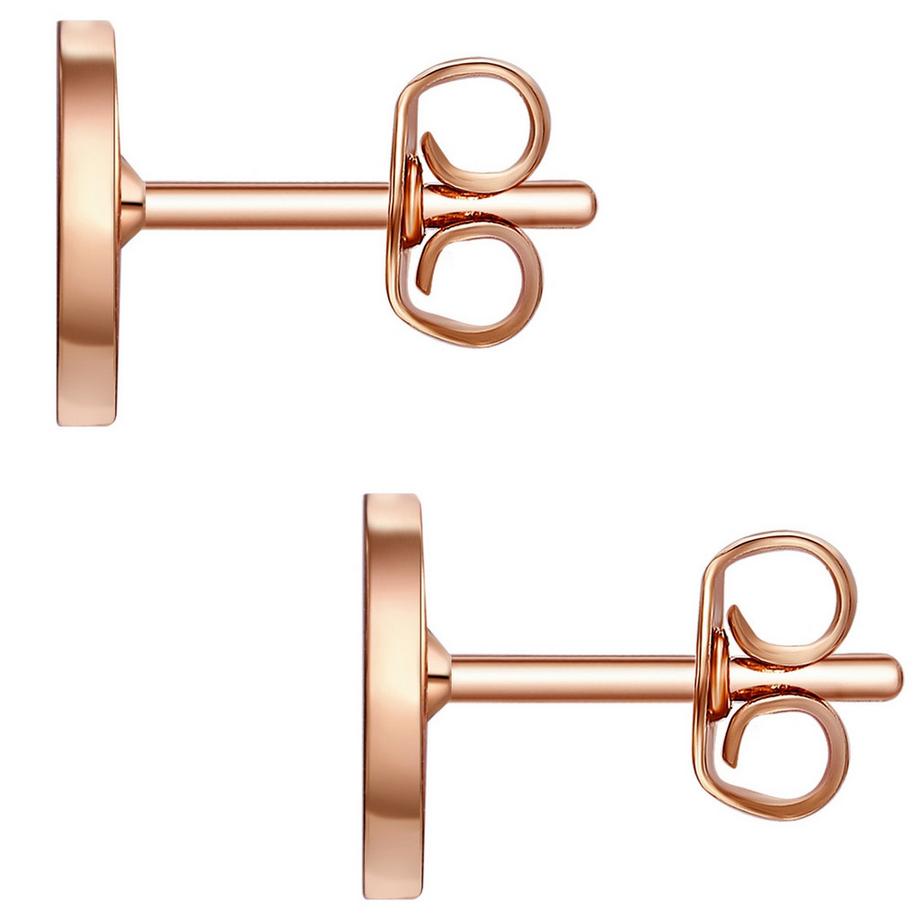 Lulu & Jane  Ohrstecker Edelstahl roségold 