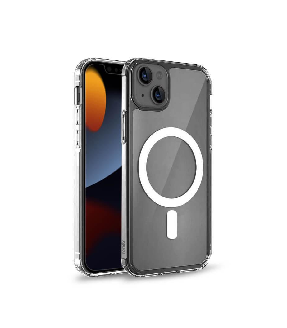 Fonex  iPhone 14 Plus - Fonex Invisible View avec aimant 